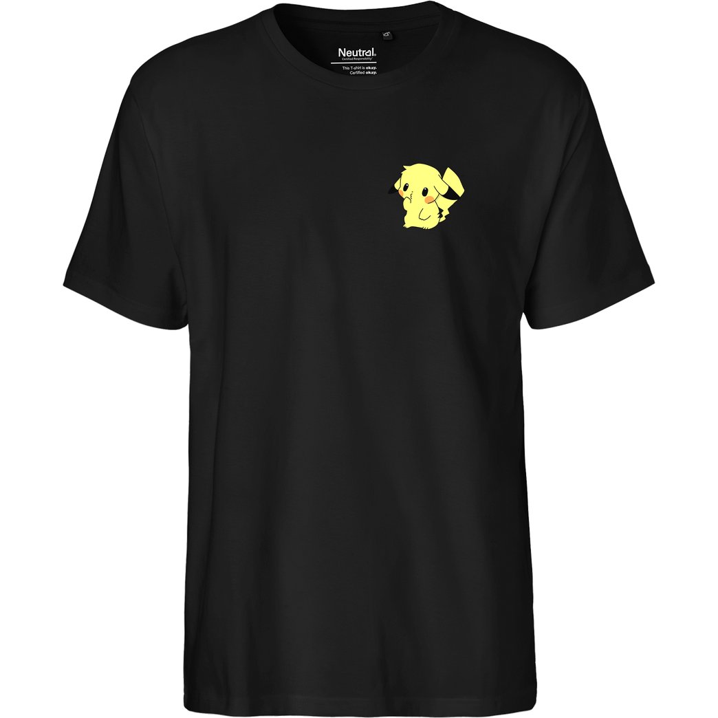 #Soilpunk #025 - Yellow Mouse T-Shirt Fairtrade T-Shirt - schwarz