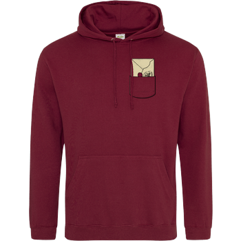 A letter in your pocket JH Hoodie - Bordeaux