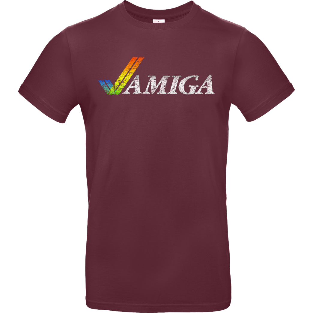 Mindsparkcreative Amiga T-Shirt B&C EXACT 190 - Bordeaux