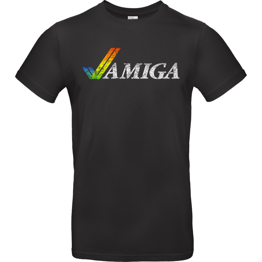 Mindsparkcreative Amiga T-Shirt B&C EXACT 190 - Schwarz
