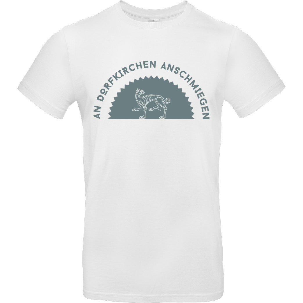 Zufallsshirt An Dorfkirchen anschmiegen T-Shirt B&C EXACT 190 - Weiß