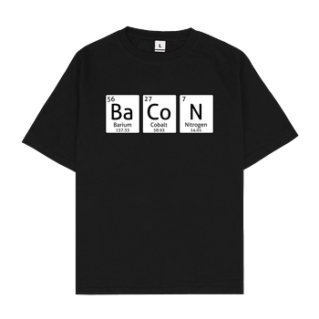 Ba-Co-N Oversize T-Shirt - Schwarz
