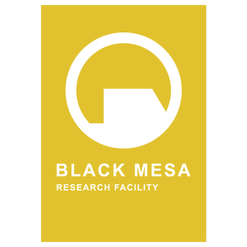 Black Mesa Kunstdruck gelb