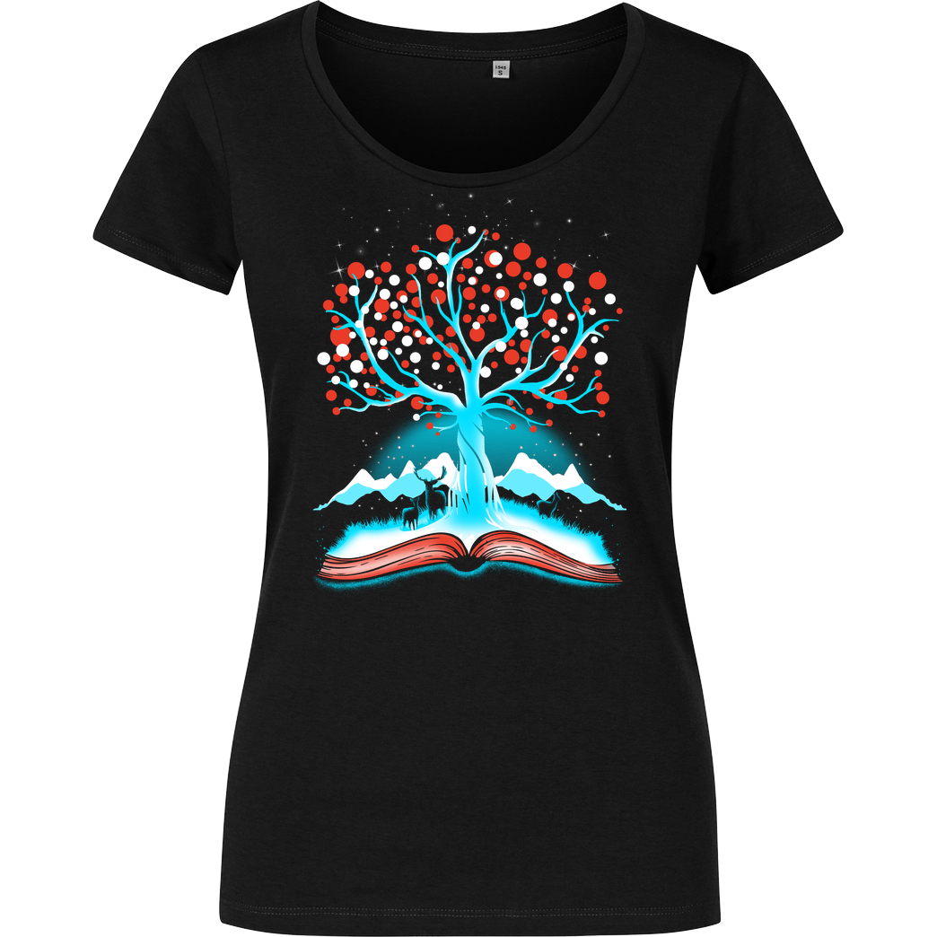 Constantine2454 Book of Life T-Shirt Damenshirt schwarz