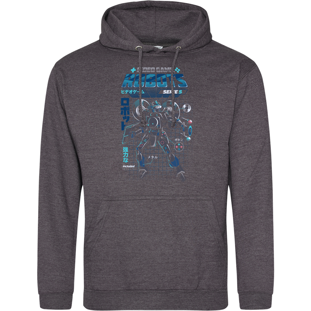 Ilustrata Console Bot S Sweatshirt JH Hoodie - Dark heather grey