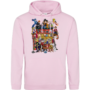 Crazy about anime JH Hoodie - Rosa