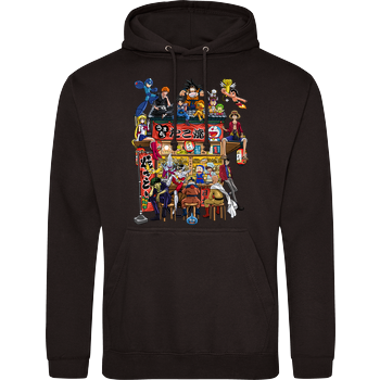 Crazy about anime JH Hoodie - Schwarz