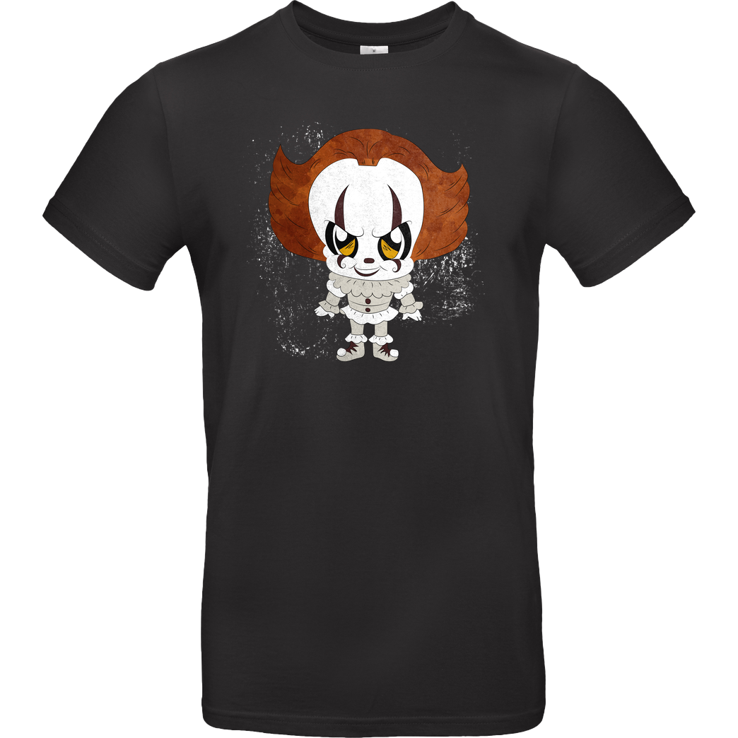 Blackmoon Cutie Pennywise T-Shirt B&C EXACT 190 - Schwarz
