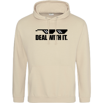 Deal with It. JH Hoodie - Sand
