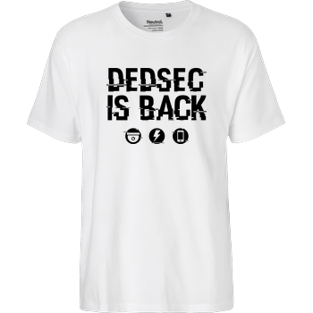 Dedsec is Back Fairtrade T-Shirt - weiß