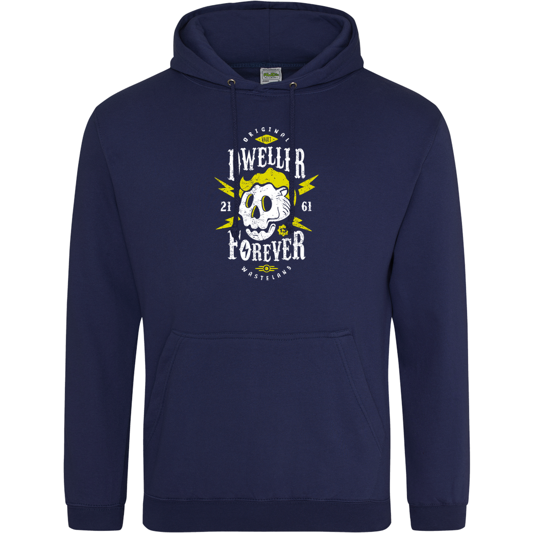 OlipopArt Dweller Forever Sweatshirt JH Hoodie - Navy