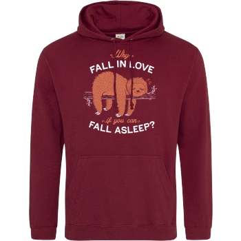 Fall Asleep JH Hoodie - Bordeaux