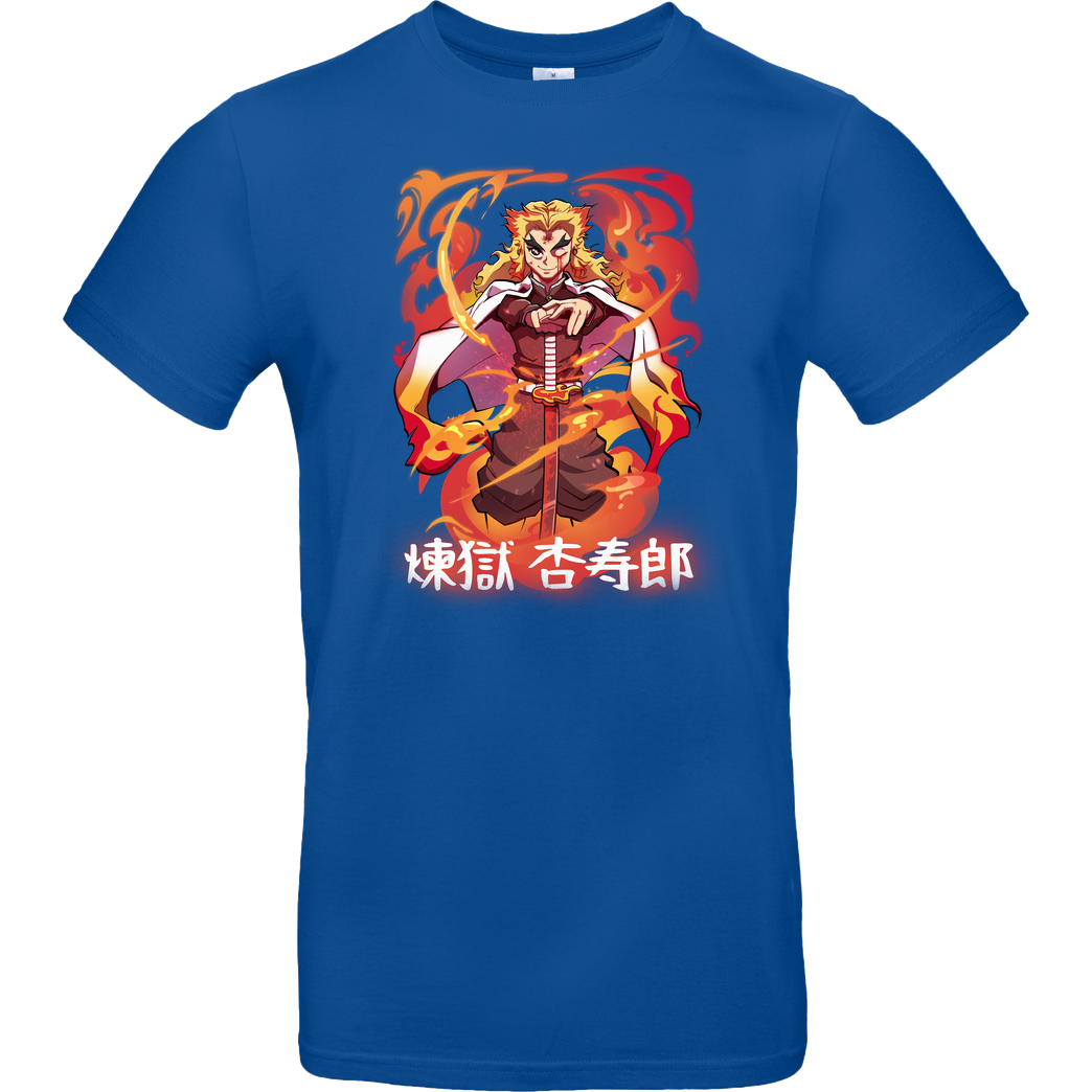 Kabuto Studio Fire!!! T-Shirt B&C EXACT 190 - Royal