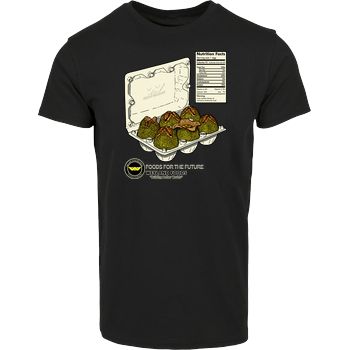 Food for the Future Hausmarke T-Shirt  - Schwarz