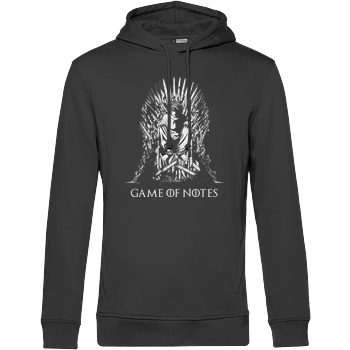 Games of Notes B&C HOODED INSPIRE - schwarz