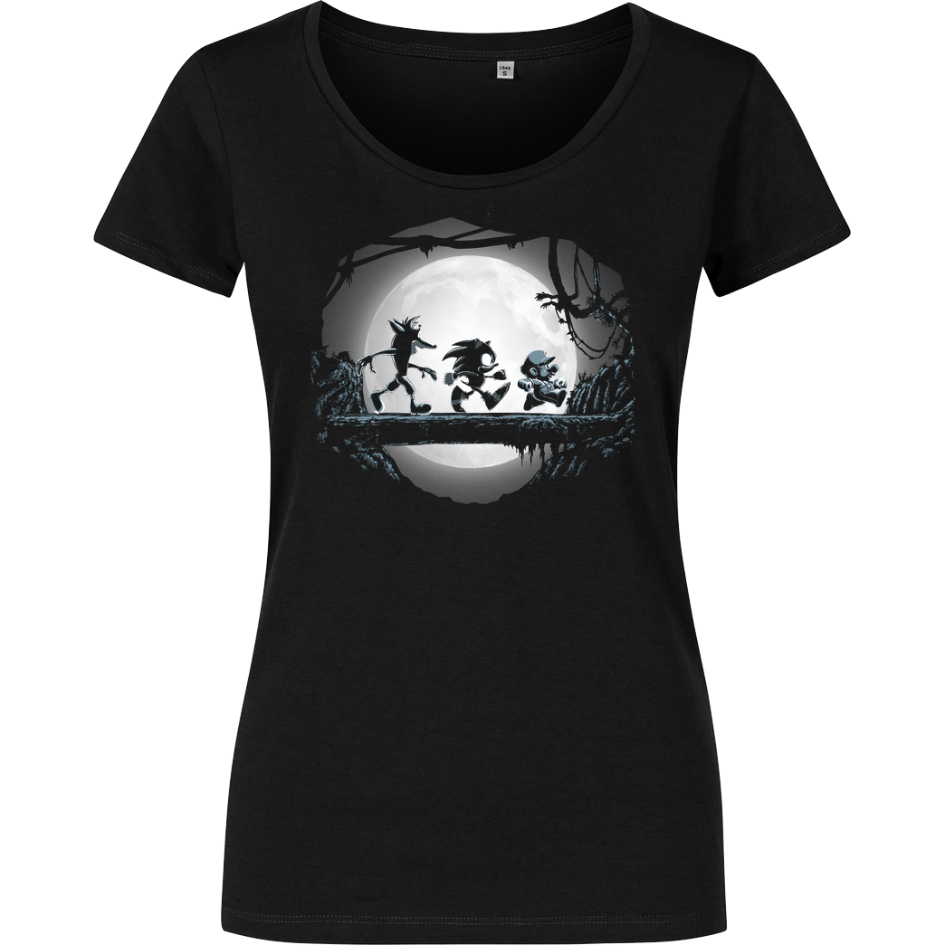 ddjvigo Gaming Matata T-Shirt Damenshirt schwarz