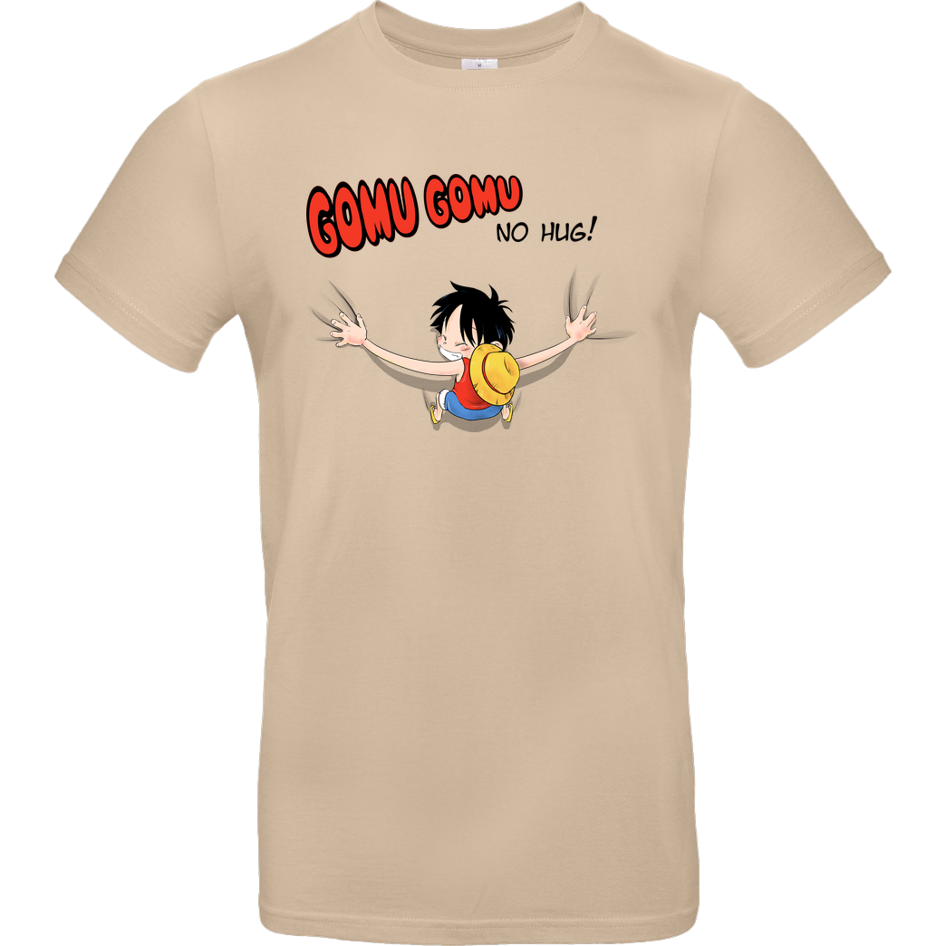 PsychoDelicia Gomu Gomu T-Shirt B&C EXACT 190 - Sand