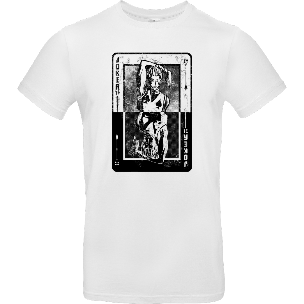 Fanfreak Hunter Clown T-Shirt B&C EXACT 190 - Weiß