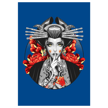 Irezumi Geisha II Kunstdruck royal