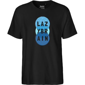 Lazybrain Fairtrade T-Shirt - schwarz
