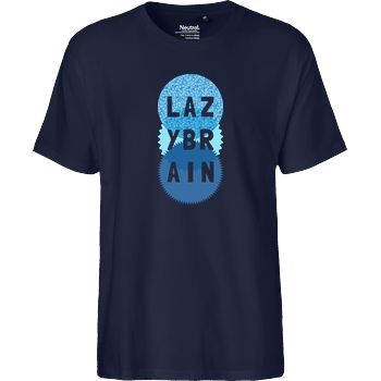Lazybrain Fairtrade T-Shirt - navy