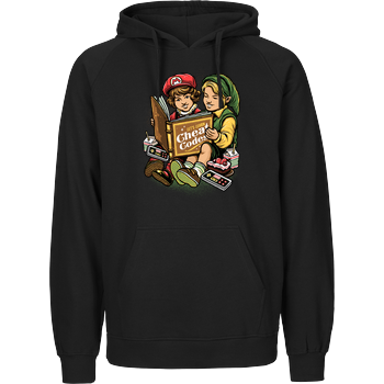 Lets Learn Cheat Codes Fairtrade Hoodie