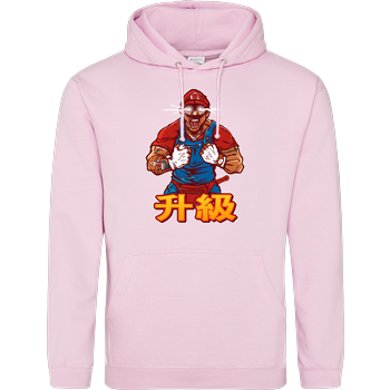 Level Up JH Hoodie - Rosa