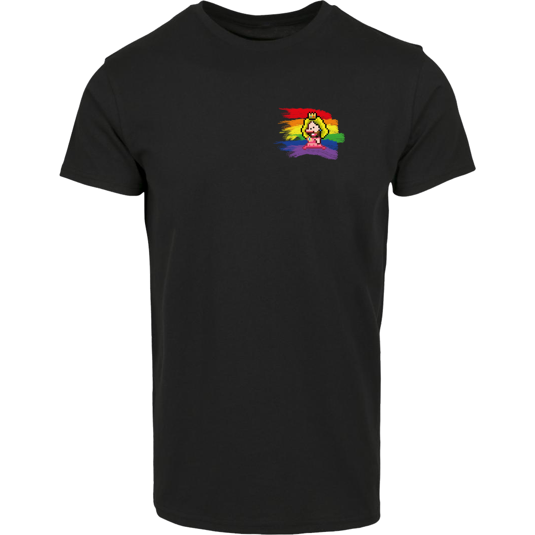 Dennsen86 LGBTQ T-Shirt Hausmarke T-Shirt  - Schwarz