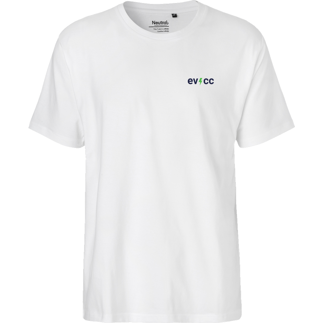 evcc light mode T-Shirt Fairtrade T-Shirt - weiß