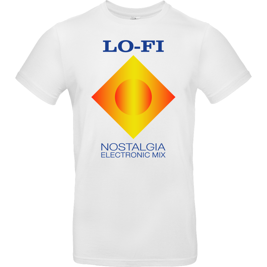 Redoni Lofi Nostalgia T-Shirt B&C EXACT 190 - Weiß