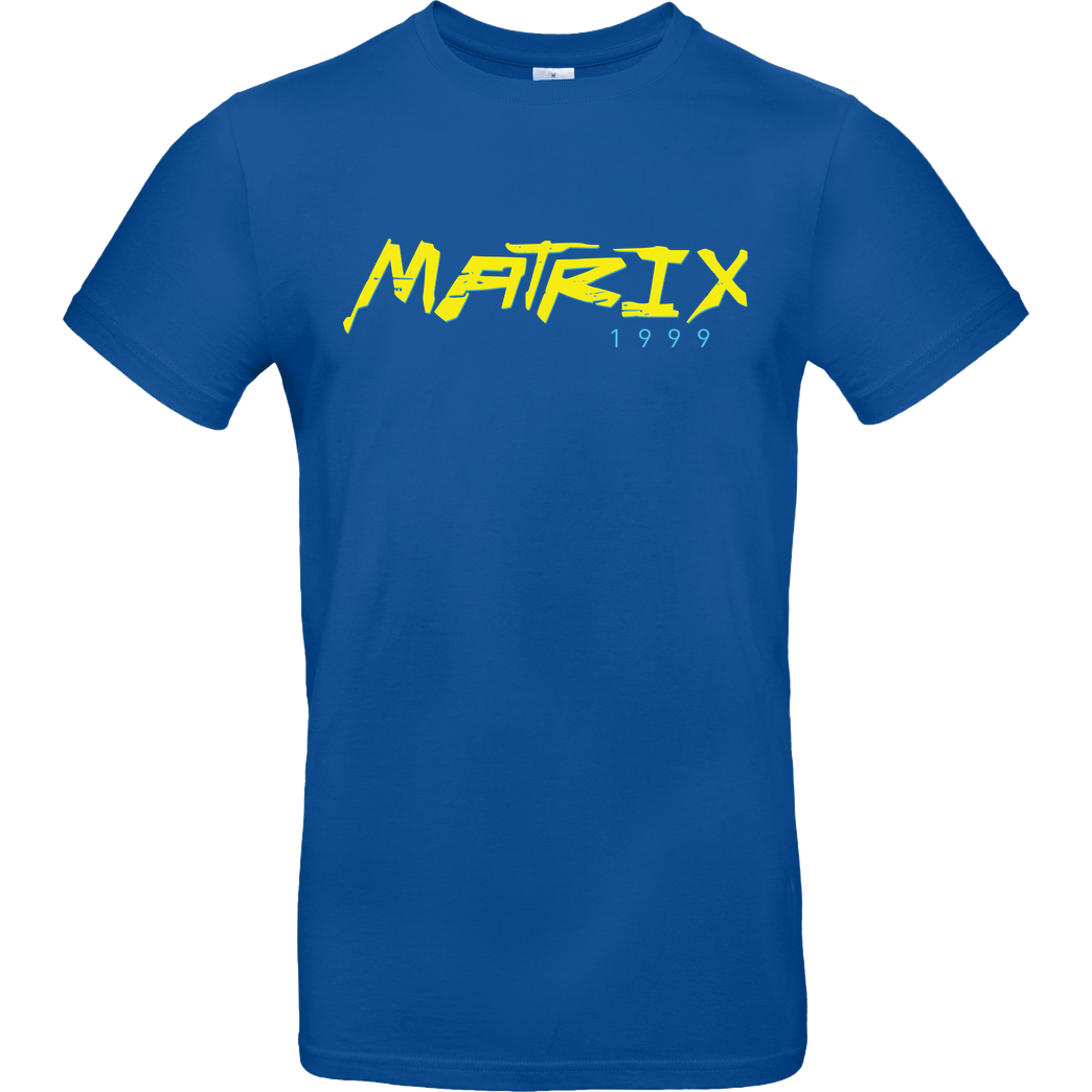 #Soilpunk Matrix 1999 - 2077 T-Shirt B&C EXACT 190 - Royal
