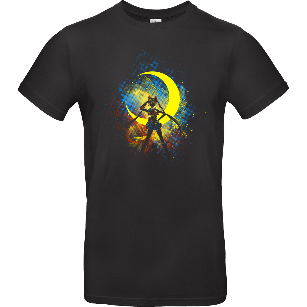 Donnie Art moon T-Shirt B&C EXACT 190 - Schwarz