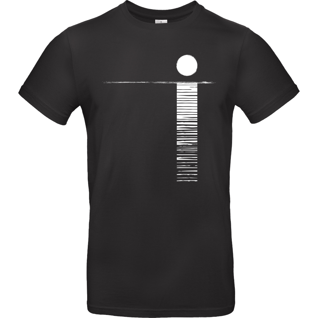 Rocketman Moonlight Sun T-Shirt B&C EXACT 190 - Schwarz