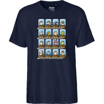 Morty Rama Fairtrade T-Shirt - navy