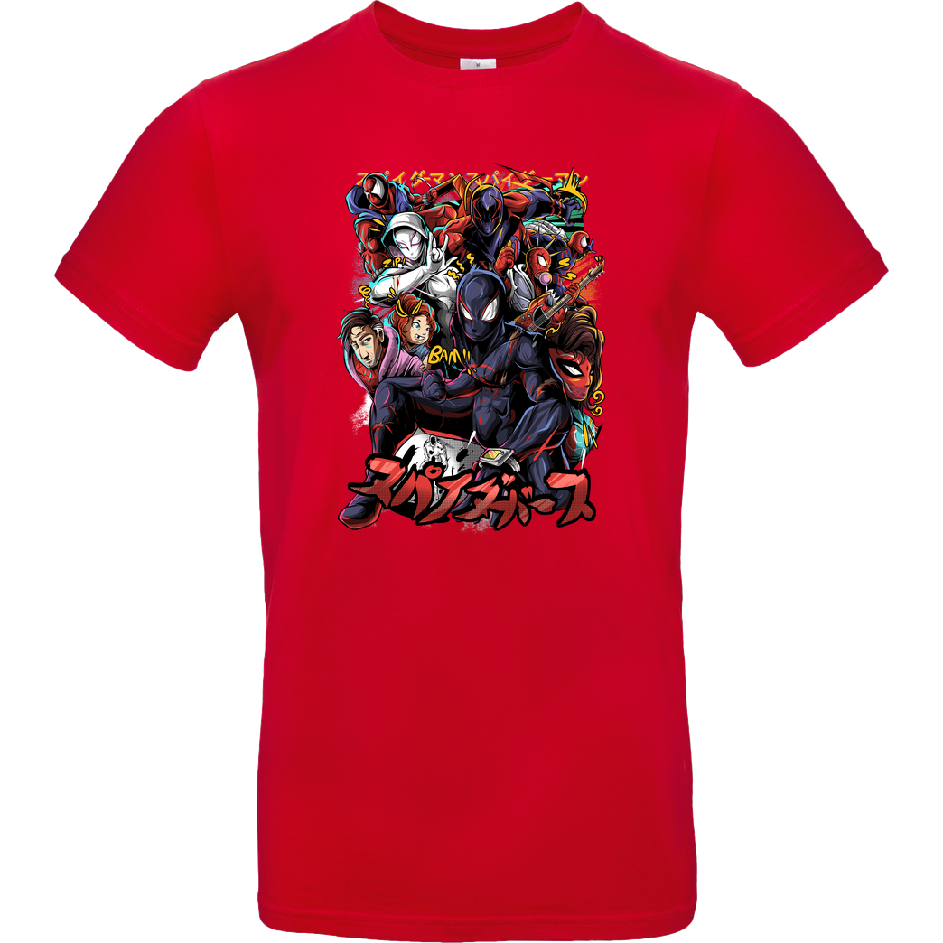Conjura Geek Multiverse T-Shirt B&C EXACT 190 - Rot