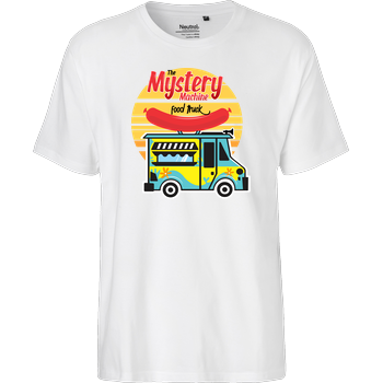 Mystery Food Truck Fairtrade T-Shirt - weiß