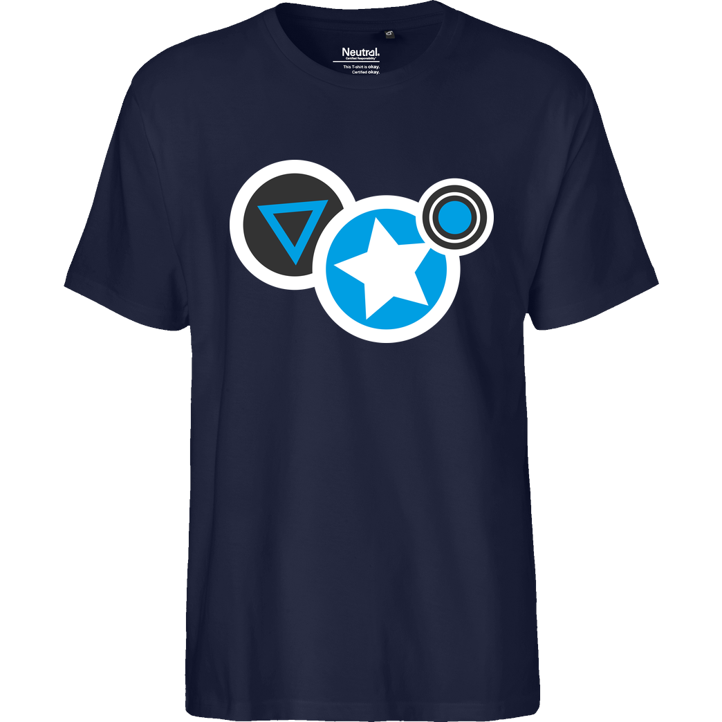 NerdStar NerdStar - Logo T-Shirt Fairtrade T-Shirt - navy