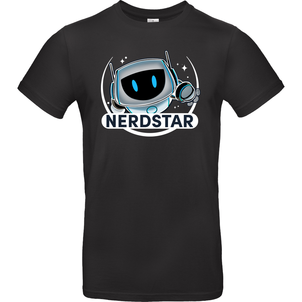 NerdStar Nerdstar - Logobob T-Shirt B&C EXACT 190 - Schwarz