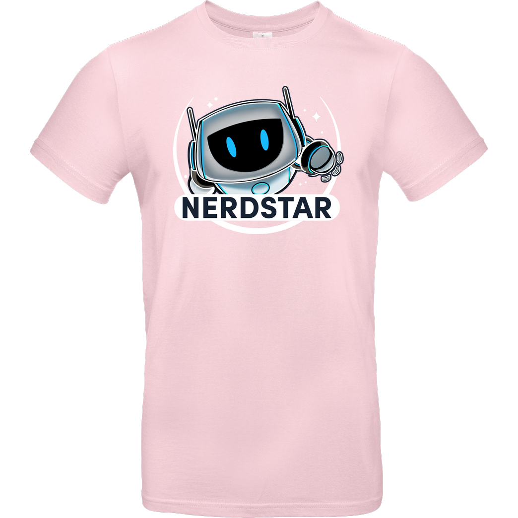 NerdStar Nerdstar - Logobob T-Shirt B&C EXACT 190 - Rosa
