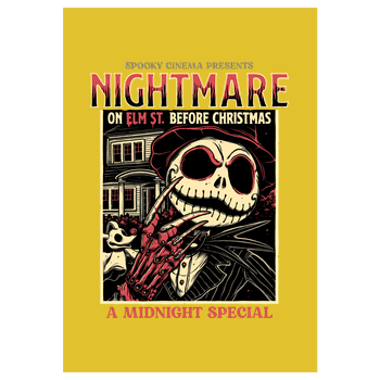 Nightmare Midnight Special Kunstdruck gelb