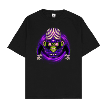 One Bad Monkey Oversize T-Shirt - Schwarz