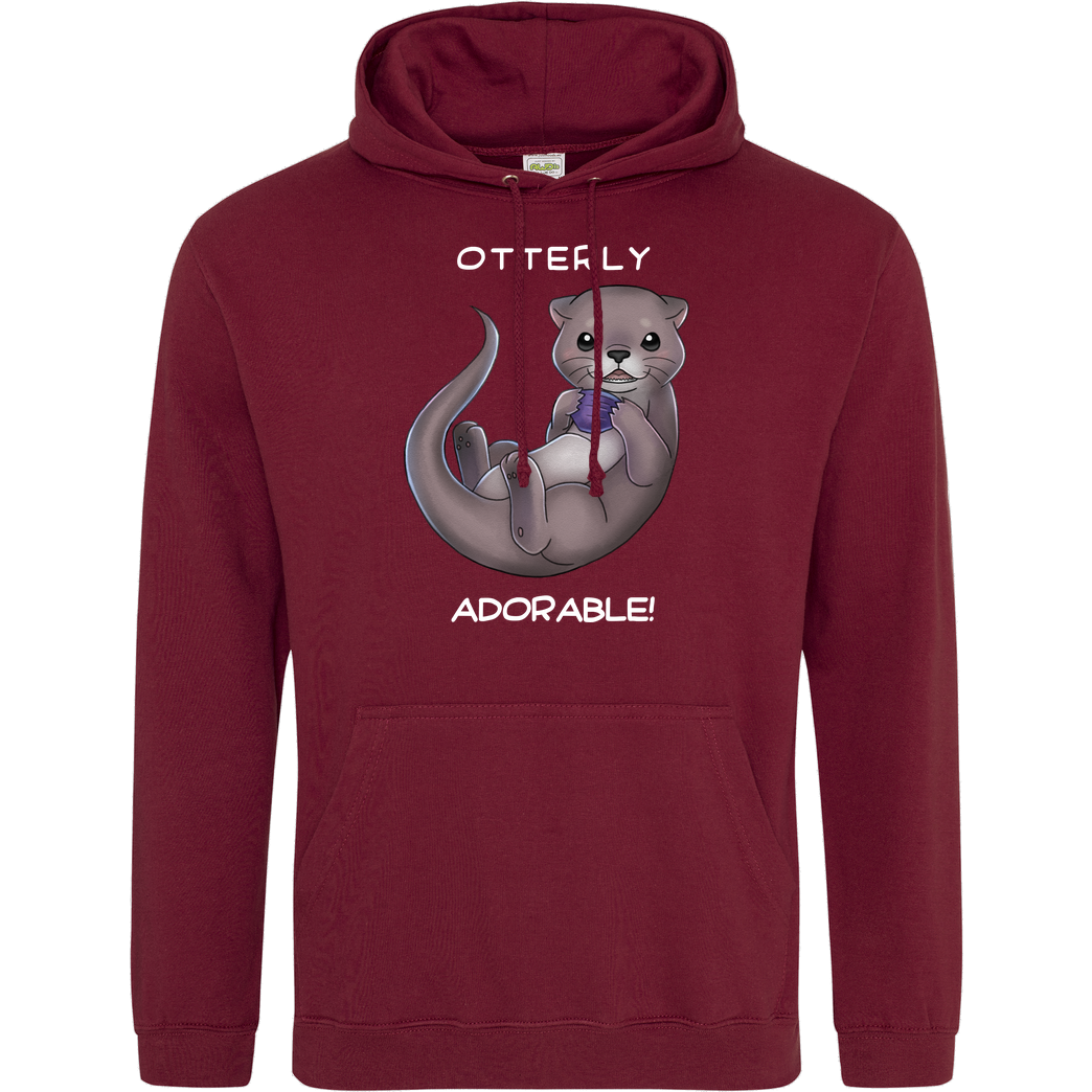 Yunuyei Otterly adorable Sweatshirt JH Hoodie - Bordeaux
