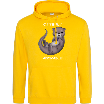 Otterly adorable JH Hoodie - Gelb