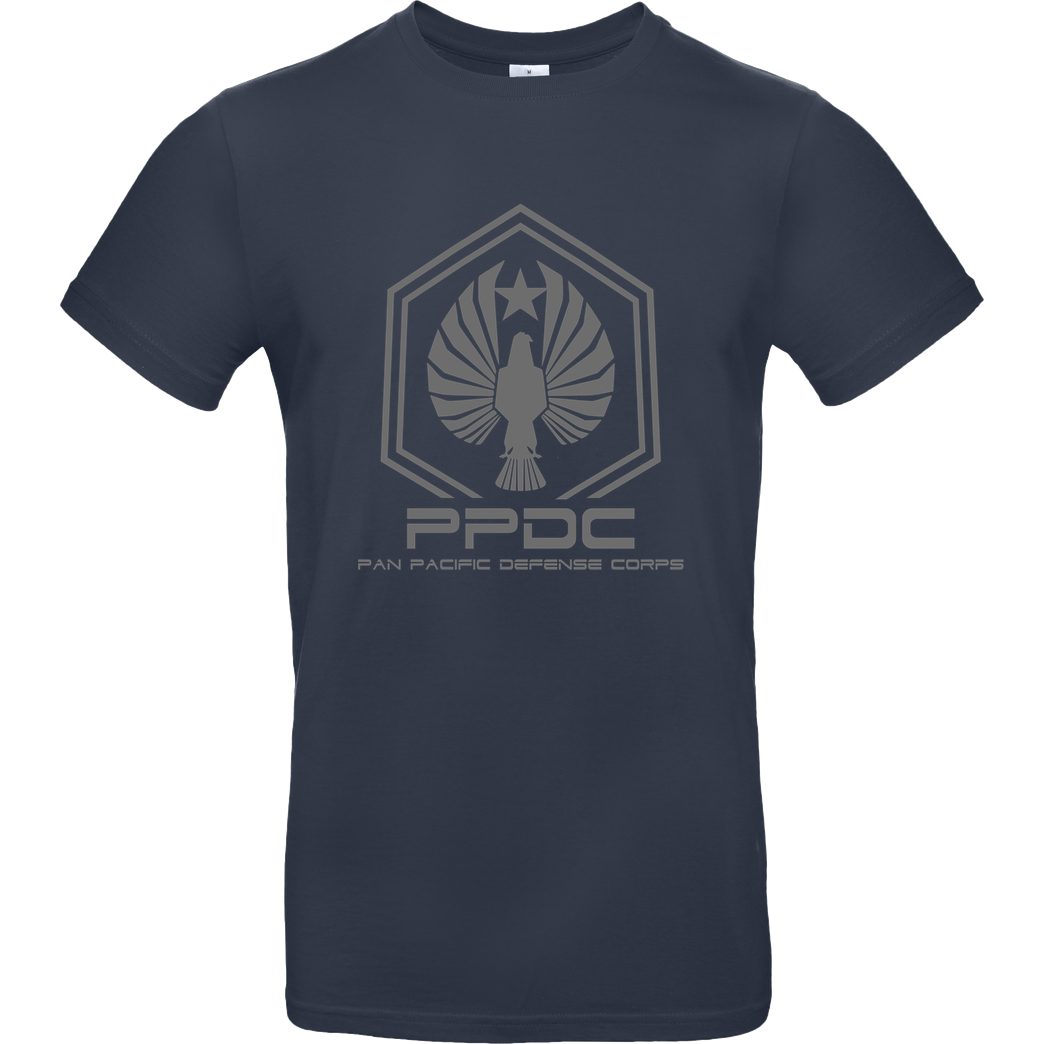 3dsupply Original Pan Pacific Defense Corpse T-Shirt B&C EXACT 190 - Navy