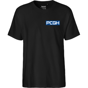 PCGH - Pocket Logo Fairtrade T-Shirt - schwarz