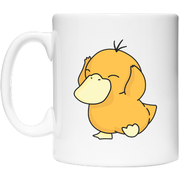 Pocket Monster #054 - Orange Duck Tasse