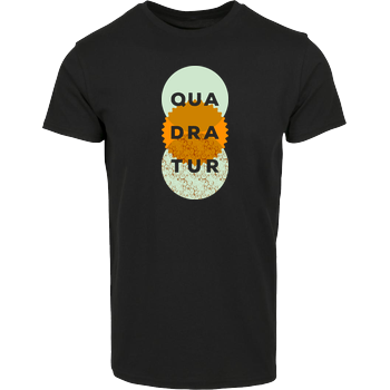 Quadratur Hausmarke T-Shirt  - Schwarz