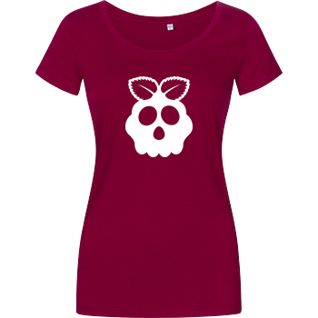 Raspberry Skull Damenshirt berry