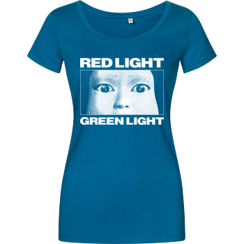 Red Light Green Light Damenshirt petrol