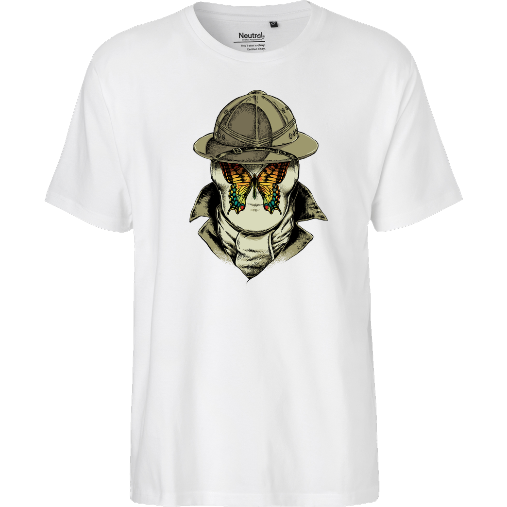 Rico Mambo Rorschach HD T-Shirt Fairtrade T-Shirt - weiß